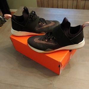 Black and Rose Gold Nike Zoom